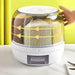 Rotating Food Storage Dispenser Grain Storage Container Dispenser