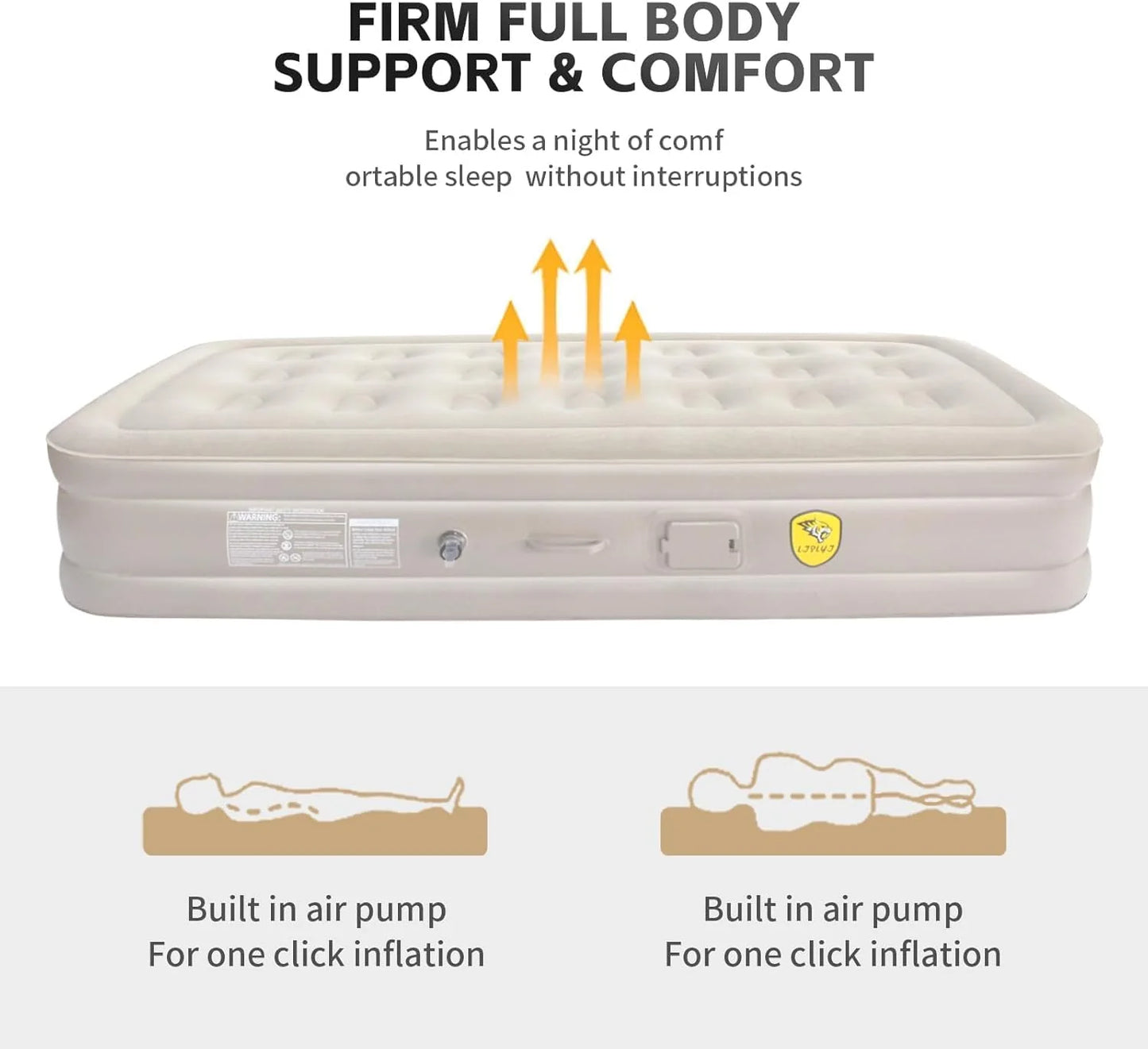 One Click Automatic Inflatable Mattress