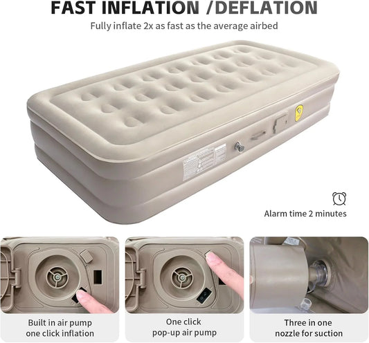 One Click Automatic Inflatable Mattress