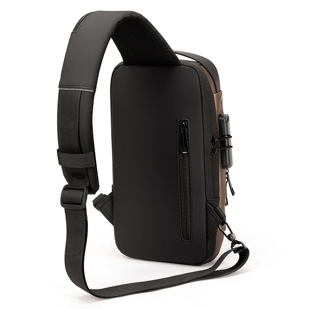 Anti theft sling bag