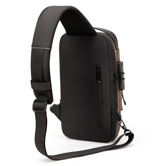 Anti theft sling bag