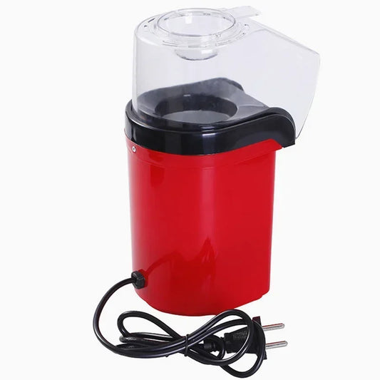 Mini Home Popcorn Maker with Measuring Cup and Removable Lid