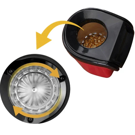 Mini Home Popcorn Maker with Measuring Cup and Removable Lid