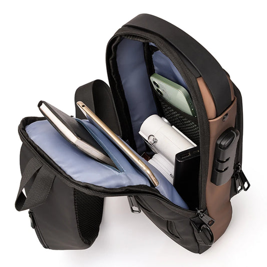 Anti theft sling bag