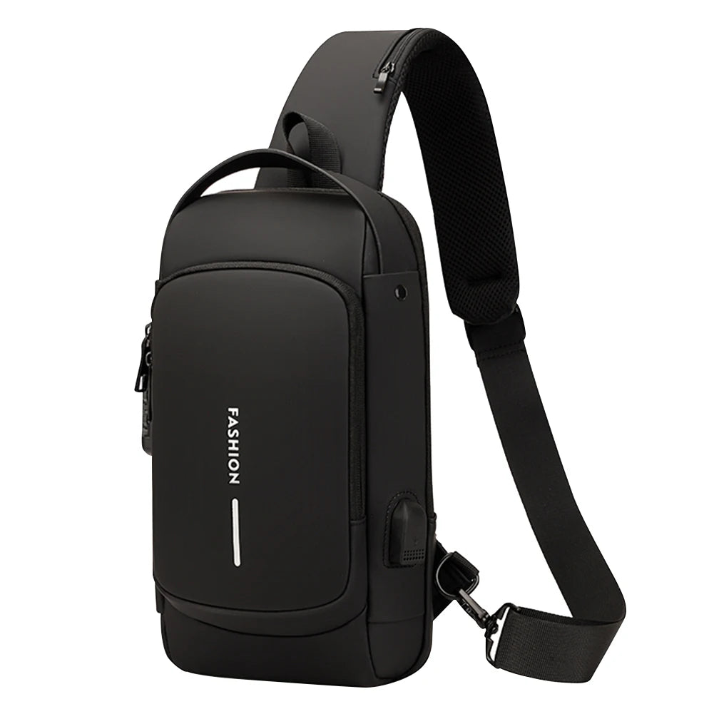 Anti theft sling bag