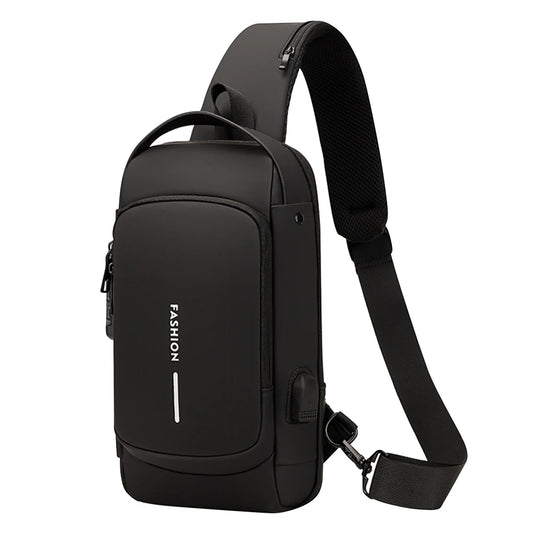 Anti theft sling bag