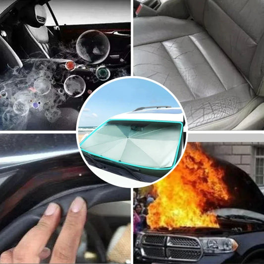 Car Windshield Sunshade Foldable Front Window Cover
