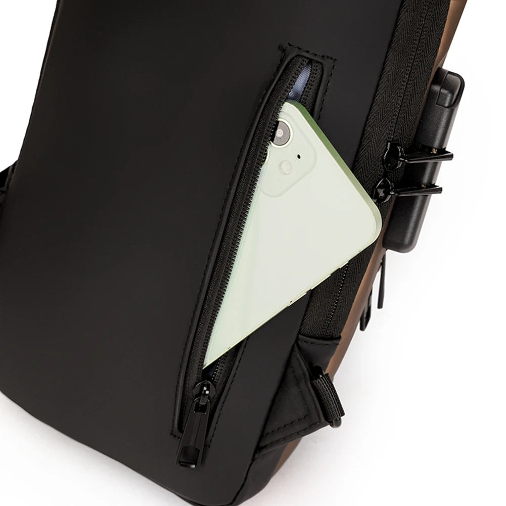 Anti theft sling bag