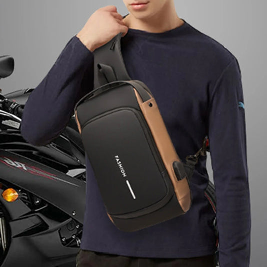 Anti theft sling bag