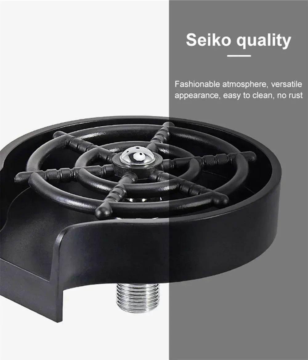 Automatic Cup Rinser for Bar Sinks – High-Pressure Spray Cleaner