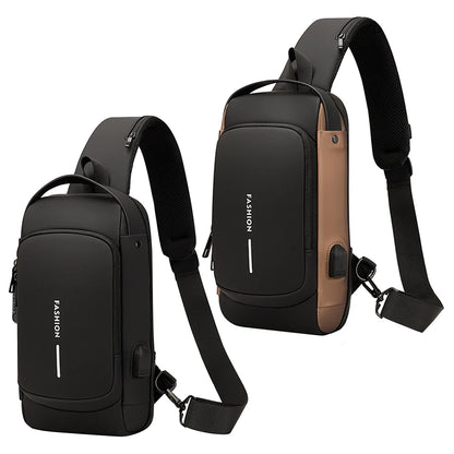 Anti theft sling bag