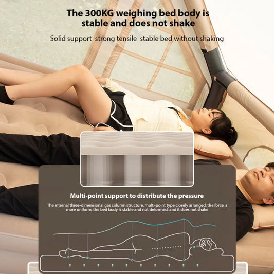 One Click Automatic Inflatable Mattress