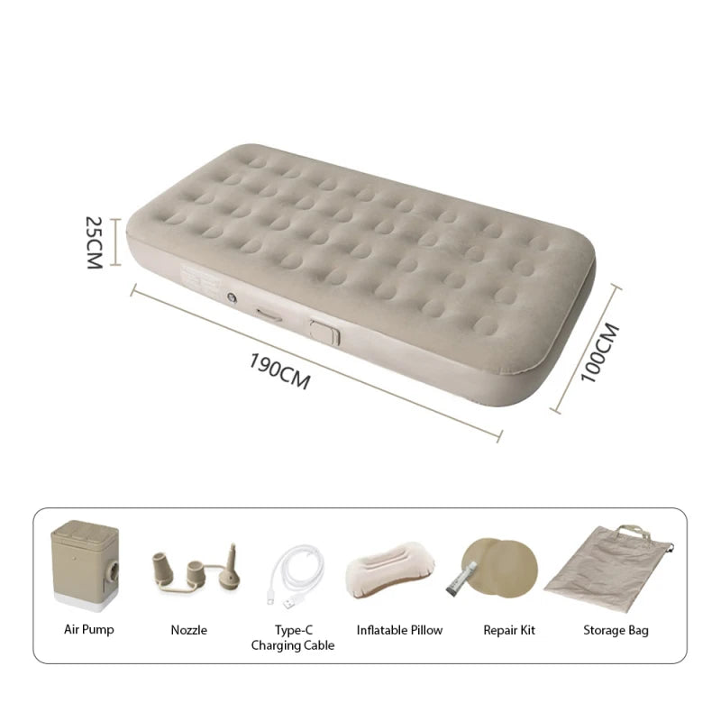 One Click Automatic Inflatable Mattress