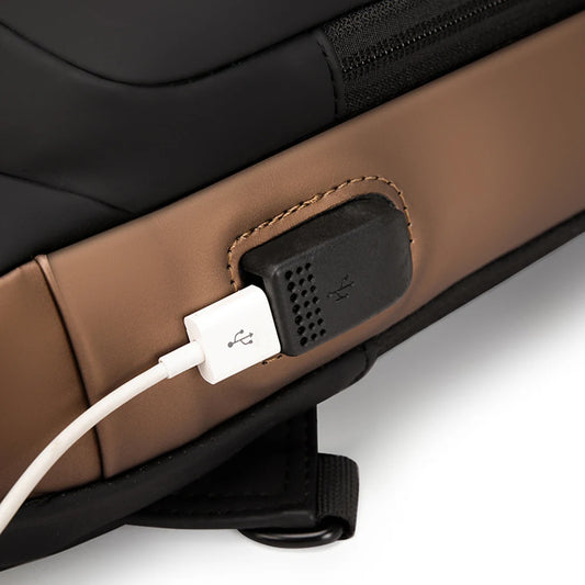 Anti theft sling bag