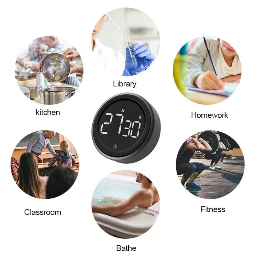 Smart Magnetic Timer – Kitchen, Study & More