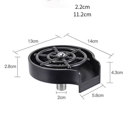 Automatic Cup Rinser for Bar Sinks – High-Pressure Spray Cleaner