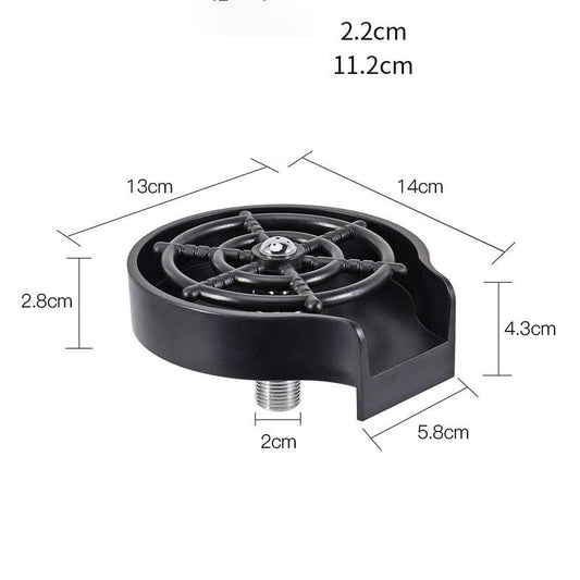 Automatic Cup Rinser for Bar Sinks – High-Pressure Spray Cleaner