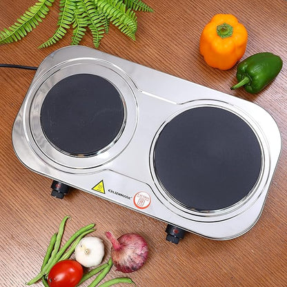 Electric Ceramic Stove with Smart Temperature Control for Home Kitchens