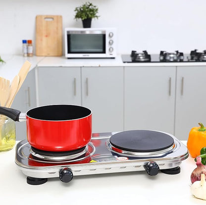 Electric Ceramic Stove with Smart Temperature Control for Home Kitchens