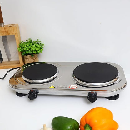 Electric Ceramic Stove with Smart Temperature Control for Home Kitchens