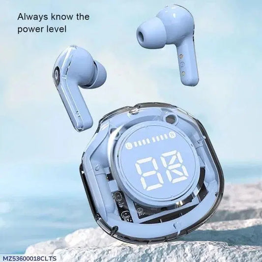 T8 Crystal Wireless Earphones - Transparent (Air 39) 🔥